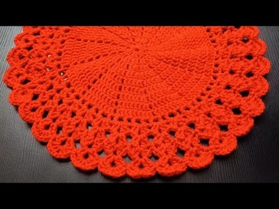Very Easy Crochet Doily | Tutorial ✅❤️