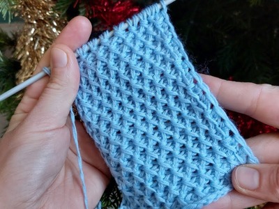 WONDERFUL ???? ???? TUNISIAN stitch for beginners #blanket #tunisiancrochet #beginners #pattern #tutorial