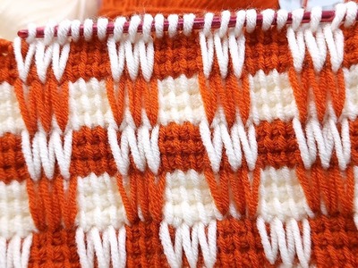 Wow!???????? Splendide???? Super Easy Tunisian Crochet Baby Blanket For Beginners *online Tutorial* #tunusian