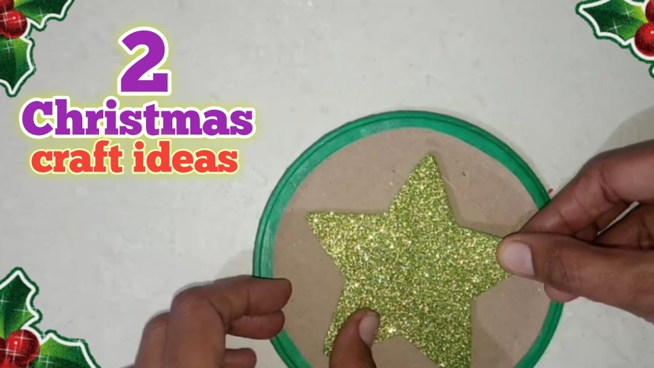 2 DIY Christmas decoration ideas 2022|Affordable Christmas craft ideas made with simple materials||