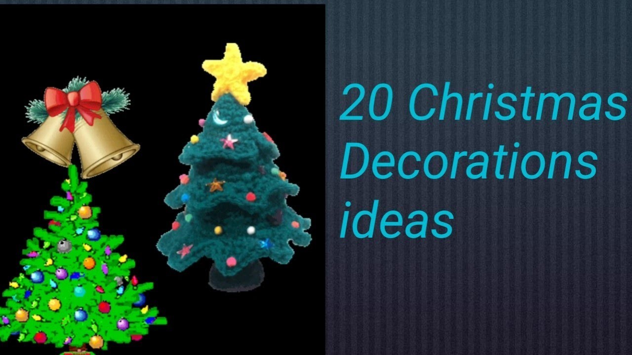 20 christmas Decoration making ideas for school project  l paper craft @craftt gallery