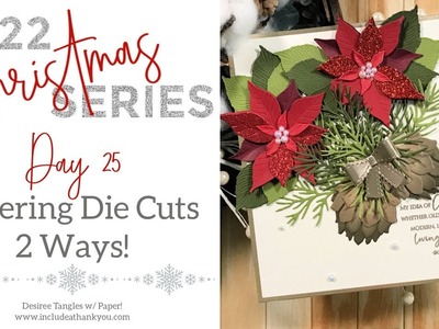 2022 Christmas Series | Day 25 | Honey Bee Stamps | Oh We Are Die Cutting! (Card Making Tutorial)