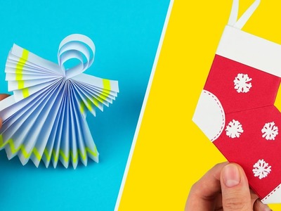 3 DIY Christmas easy paper crafts | Christmas Decorations
