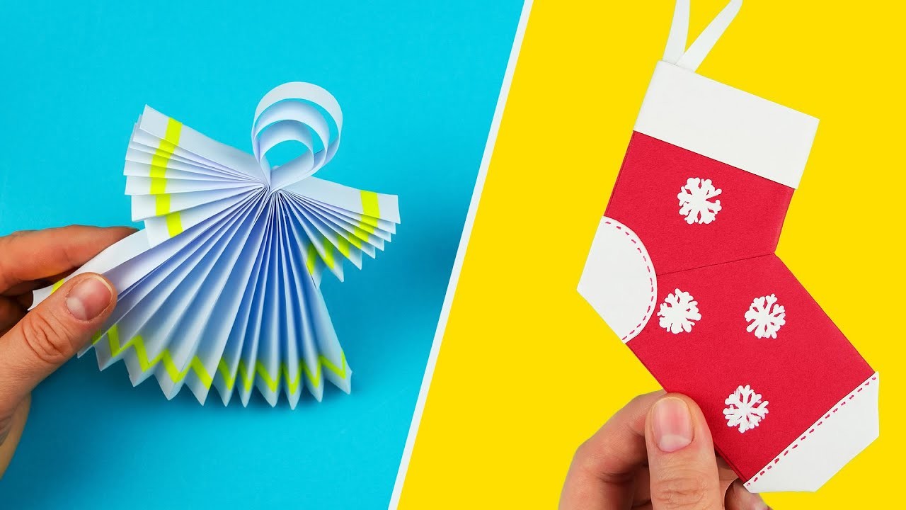 3 DIY Christmas easy paper crafts | Christmas Decorations