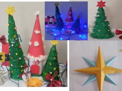 3 Easy Christmas DIY from waste Materials| 5 minute christmas craft DIay ideas |Christmas decor DIY|
