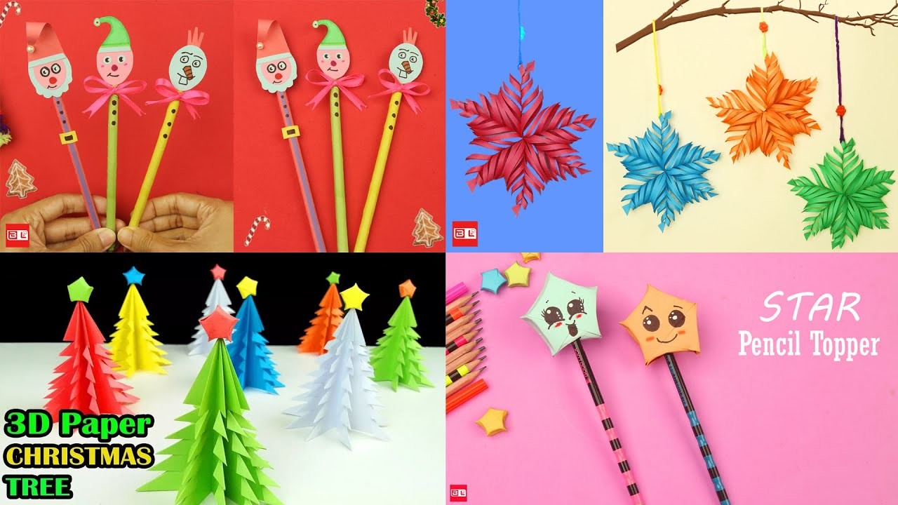 4 Christmas Decoration idea with Cardboard | DIY Affordable Christmas craft idea????