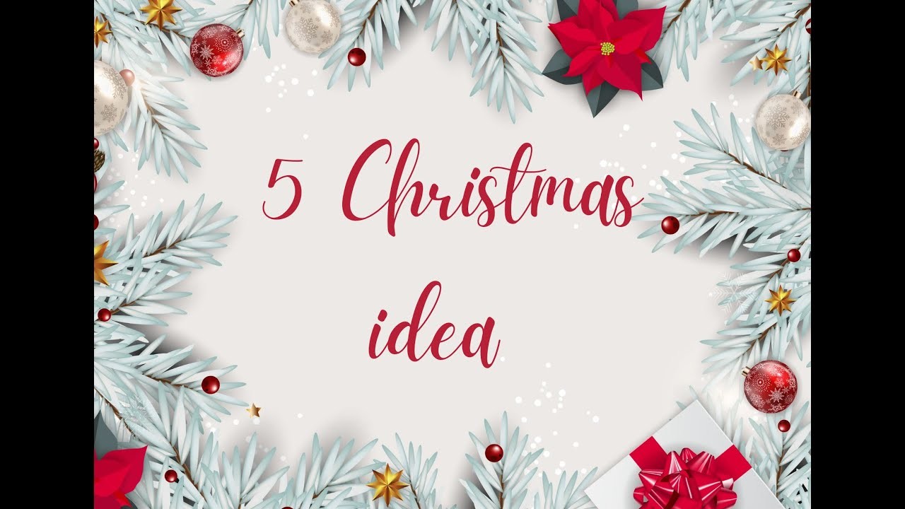5 Christmas decoration ideas with glitter foam sheet | Christmas ornaments