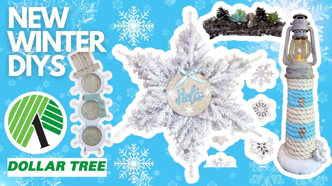 ❄️ AMAZING Coastal WINTER DIYS! Dollar Tree Snowflake Wreath Hacks