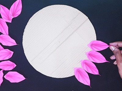 Beautiful Wall Hanging Craft. Paper craft For Home Decoration.Paper Flower wall hanging. Wall mate