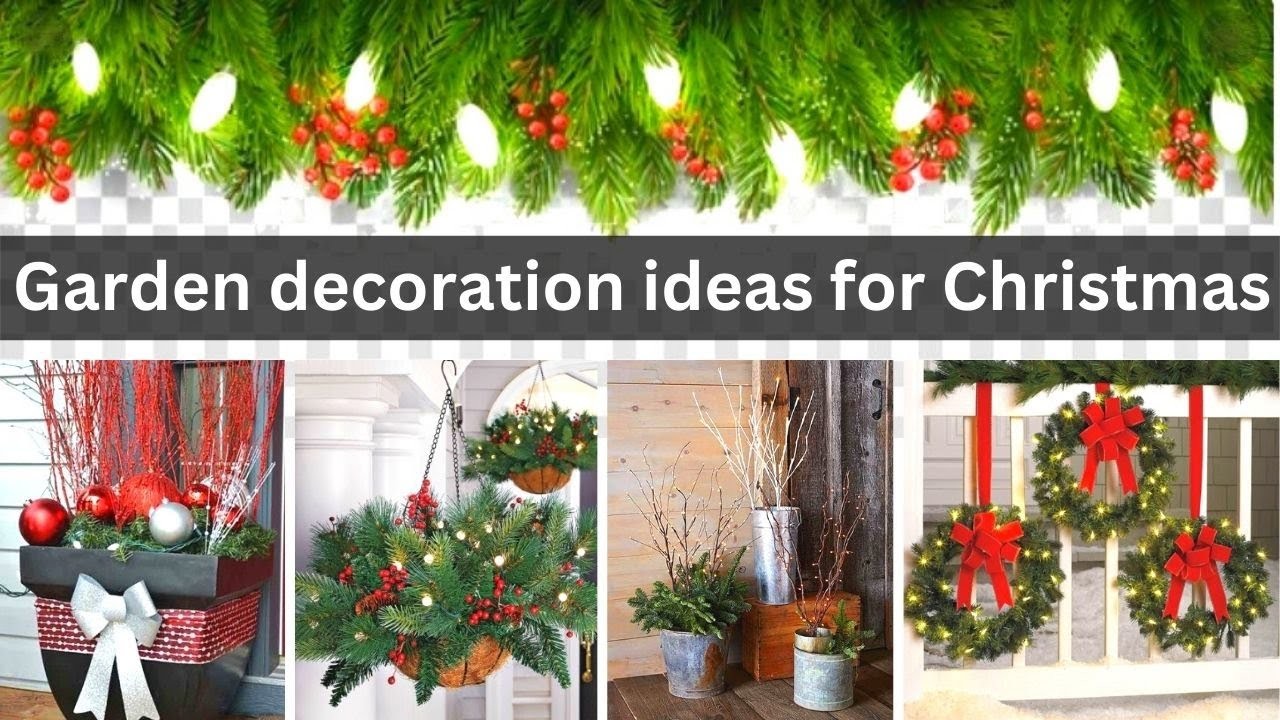 Best outdoor Christmas decorating ideas | diy christmas decorations deas | christmas crafts