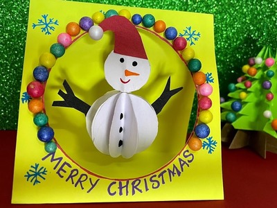 Christmas craft|christmas gift for kids|christmas decoration idea|snowman toy making|merry Christmas