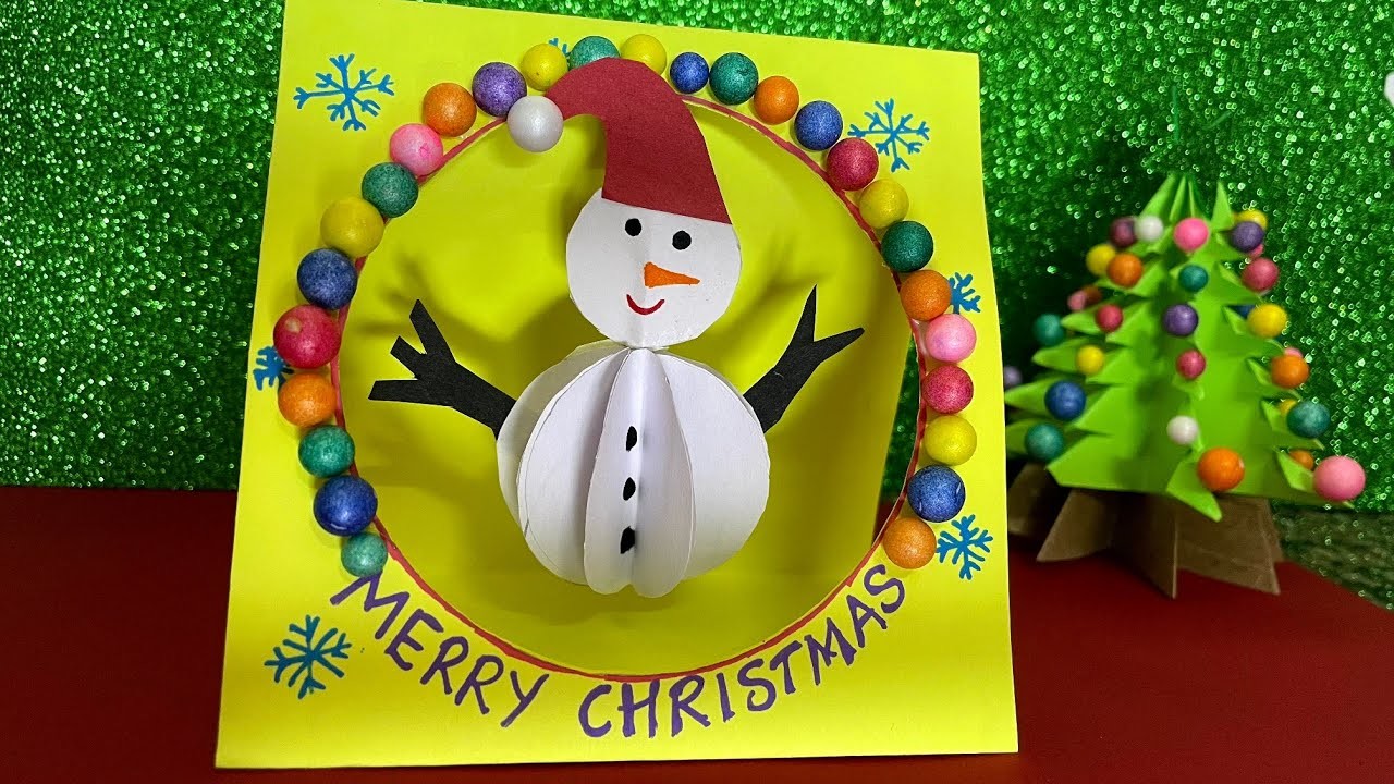 Christmas craft|christmas gift for kids|christmas decoration idea|snowman toy making|merry Christmas