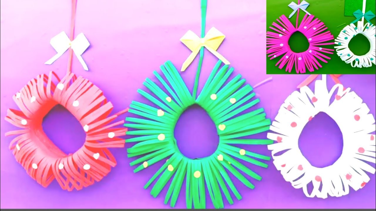 Christmas Craft Ideas | christmas Crafts with paper | Christmas Decoration Ideas | Paper Craft