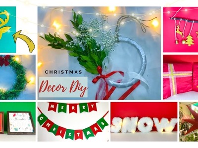 Christmas Decor Ideas under ₹200.- | 8 Christmas DIY at home | Last minute decorations ????????