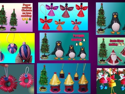 Christmas decoration 9 ornaments.Christmas ornaments 2022 #Suriartandcrafts  @Suriartandcrafts