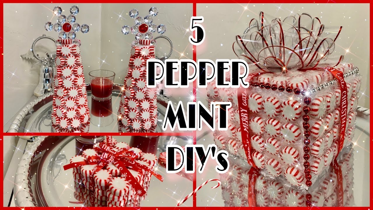 Cool Gifts To Make With Mints || Christmas Gifts With Mints || Dollar Tree DIY’s