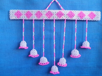 DIY Beaded Wall Hanging | Home Decoration ideas | Wall Hanging making with beads |Pearl Beaded Craft