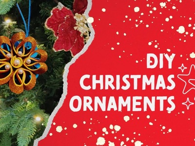 DIY Christmas Craft #How to Make Christmas Ornament #Christmasdecor #Christmas Decorations Idea