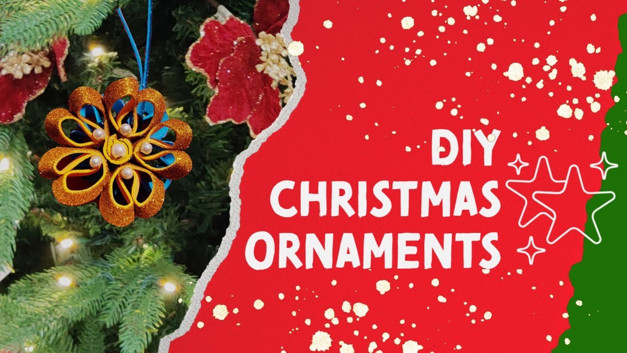 DIY Christmas Craft #How to Make Christmas Ornament #Christmasdecor #Christmas Decorations Idea