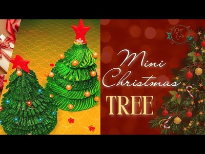 DIY Christmas crafts.how to make a mini christmas tree.Christmas decorations ideas #christmastree????????????
