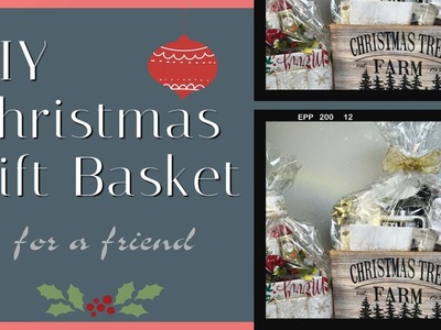 DIY Christmas Gift Basket (Box)