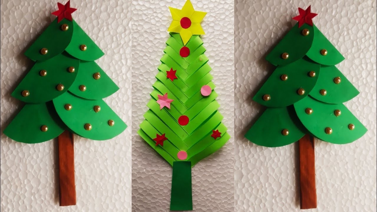 Diy Christmas tree making ideas|Christmas decorations ideas|Christmas craft|@Rudipapercraftlover