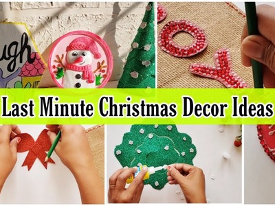 #diy #christmasdecor  Last Minute Christmas Decor Ideas | So Easy and Fun to Make
