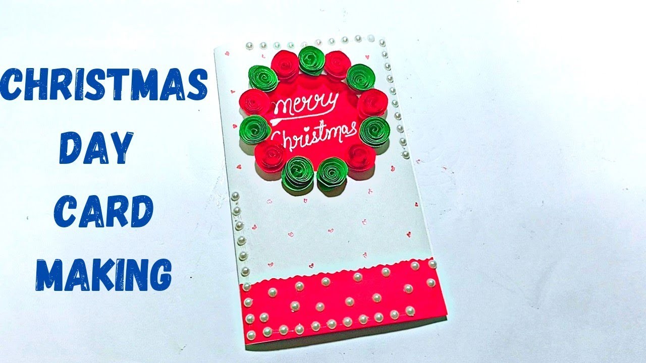 Diy Easy and Beautiful Christmas Card.#Christmas.#diy.#card.#papercard.#easycard