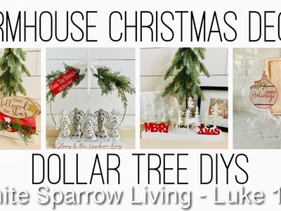 Dollar Tree Farmhouse Christmas DIYS | Jesus is the Reason