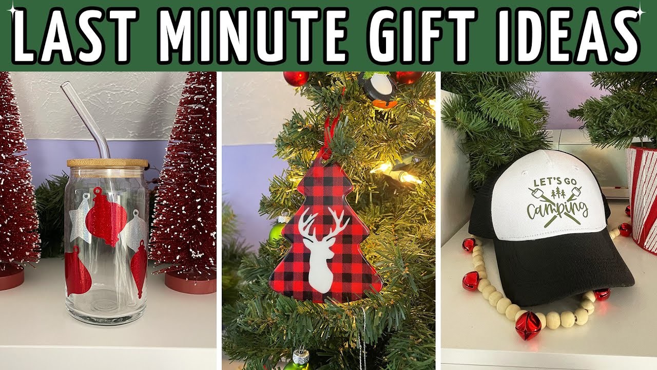 Easy Last Minute Gift Ideas | DIY Holiday Gifts