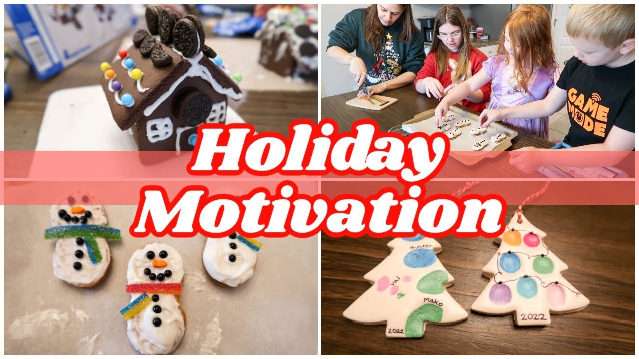 HOLIDAY HOMEMAKING MOTIVATION | CLEANING, BAKING, WRAPPING, TIPS + MORE!