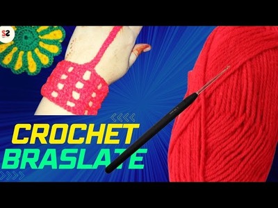 How to make a ladies bracelet. how to make bracelet with crochet. crochet work #how