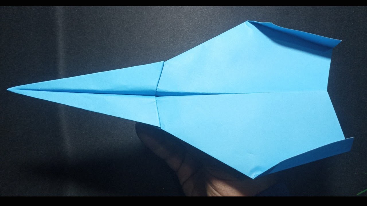 How to make a Paper Airplane that Flies over 200 Feet | Space Fighter I BEST PAPER AIRPLANE