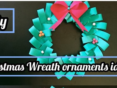 How to make Christmas Decorations ideas.Wreath Ornaments ideas.DIY