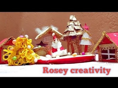 Last Minut Christmas Decoration Ideas|Christmas Home Decoration Ideas| Christmas Craft for kids