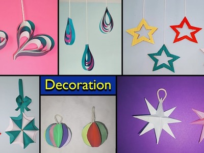 Last minute Christmas decorations ideas || home decoration ideas || Wall decor #diy #craft #decor