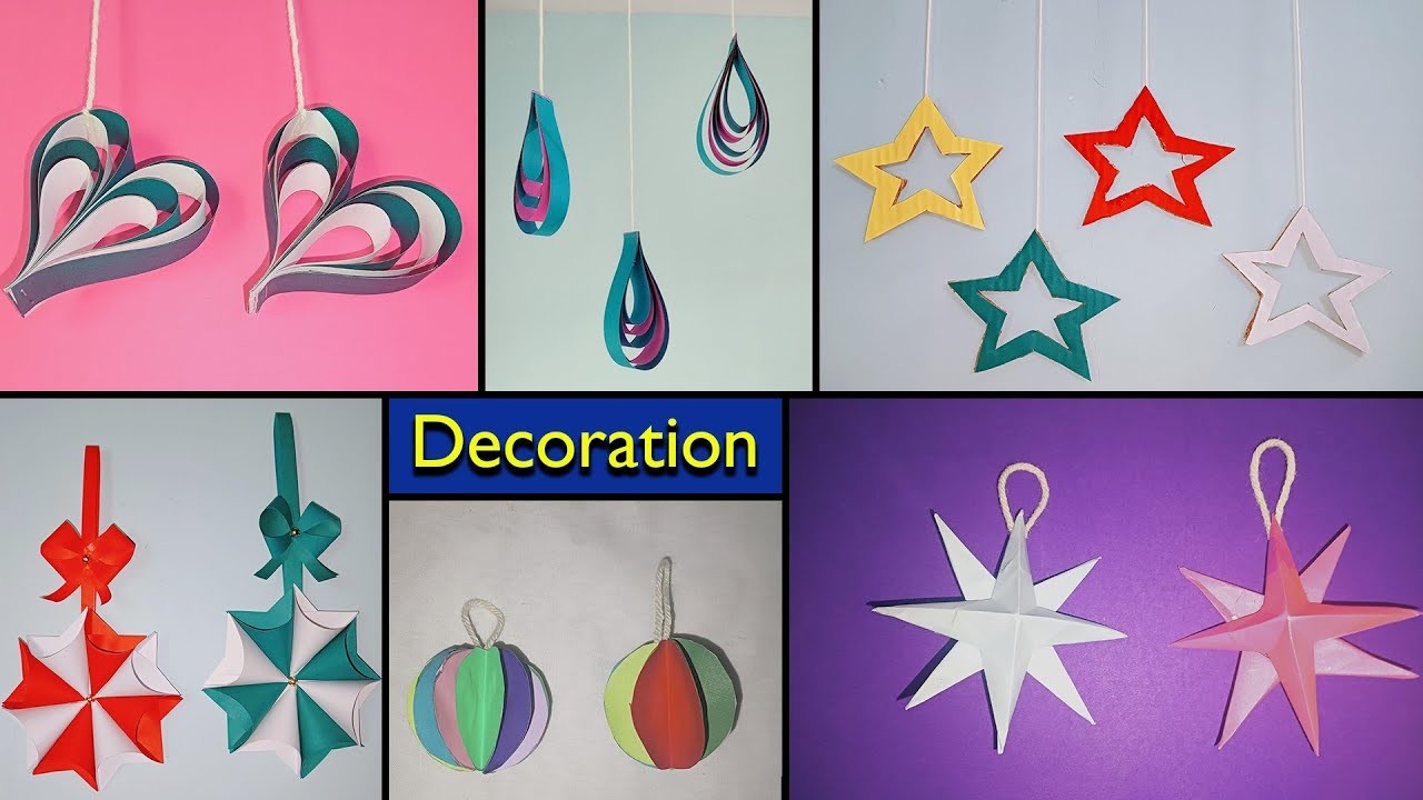 Last minute Christmas decorations ideas || home decoration ideas || Wall decor #diy #craft #decor