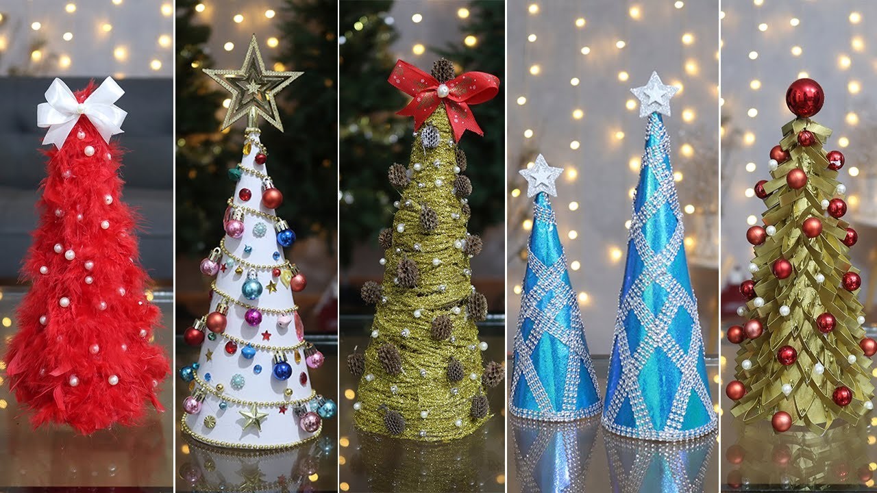 Last-minute Diy Decorations for Christmas: Mini Pine Tree
