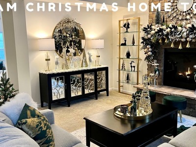 NEW* GLAM CHRISTMAS HOME TOUR 2022 | SIX THEME CHRISTMAS TREE #decoratewithme
