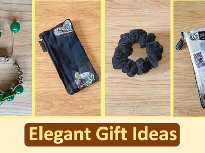 New year gift ideas 2023 | 3 Handmade gift ideas | Macrame bracelet | Scrunchies | Colourful pouch