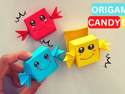 Origami Candy Box | Easy Paper Box Making | Paper Craft Ideas | Craftboat