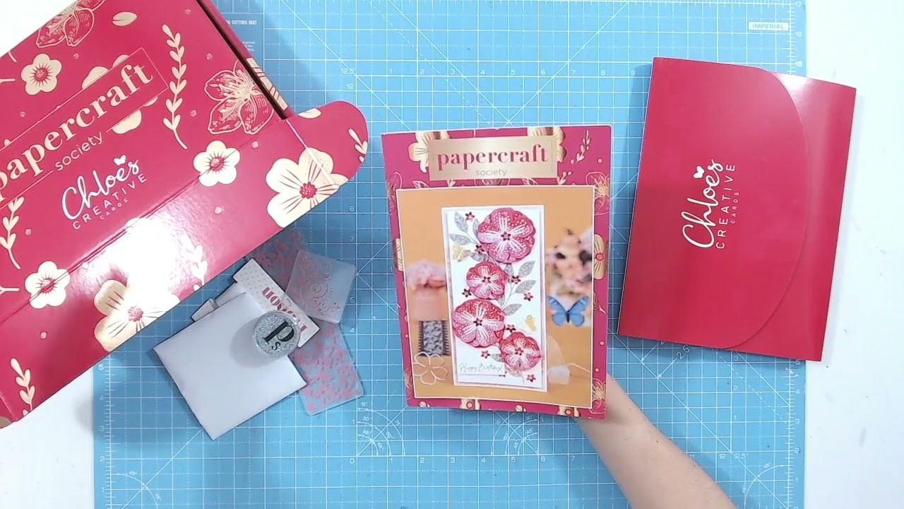 Papercraft Society Box 41 Reveal! Designed by Chloe's Creative Cards