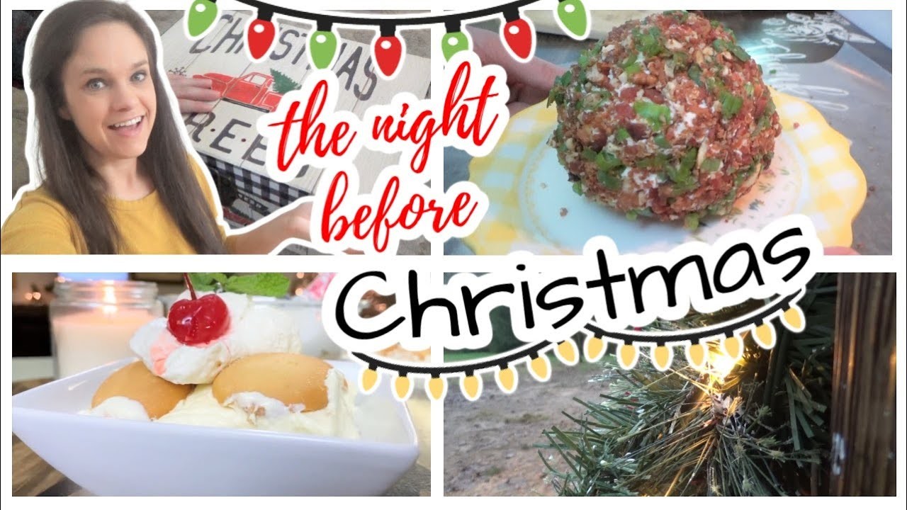 Super EASY Party Foods on The Night Before Christmas!