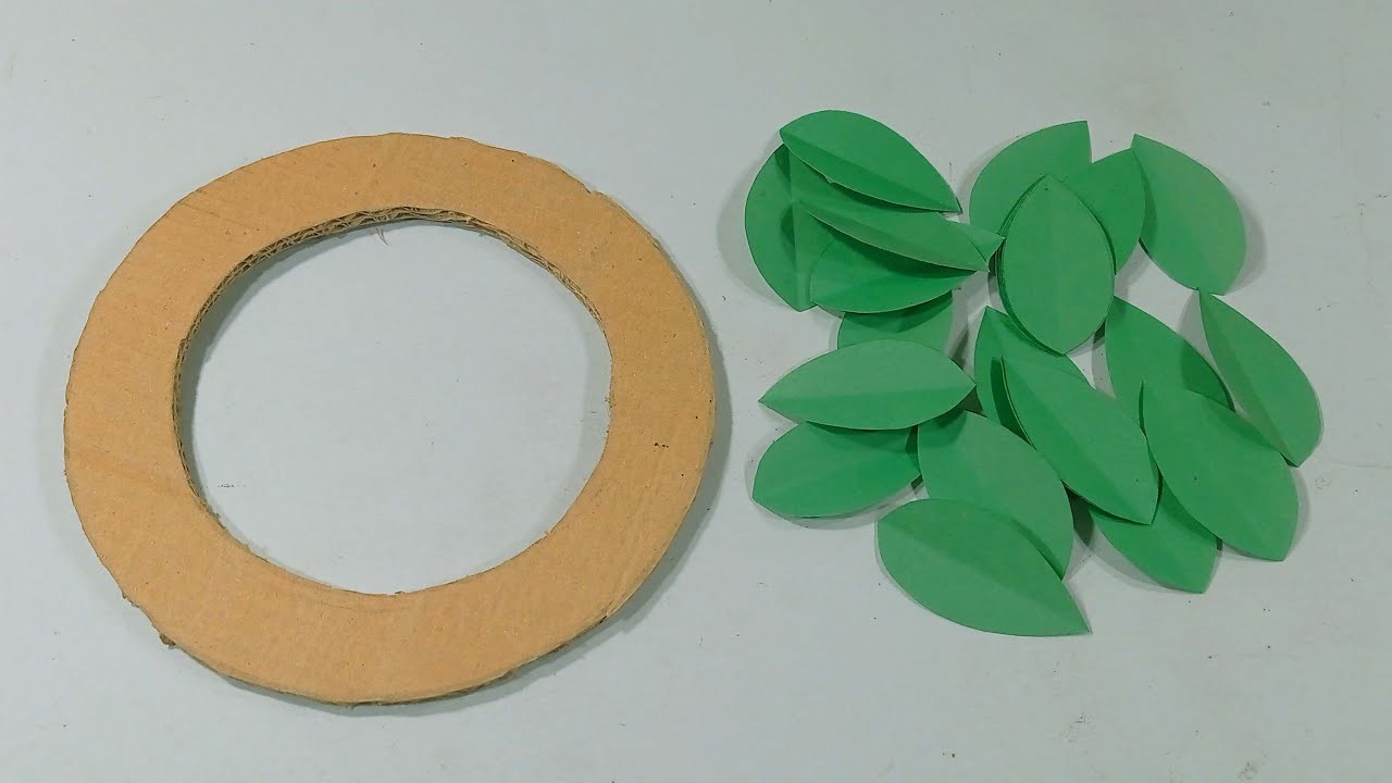 Unique Wall Hanging Craft Ideas. Paper Craft For Home Decoration Ideas. Paper Flower Wall Hanging