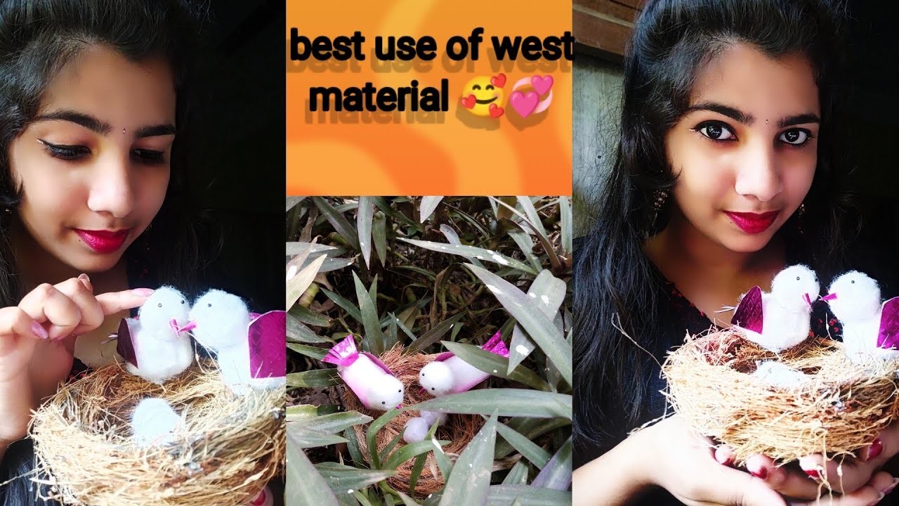 West material craft ideas||easy||making Bird with paper||ipsita dash||