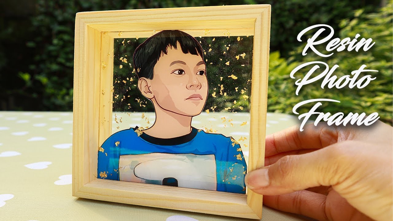 Wooden Resin Photo Frame Customised Gifts | How to make Resin Photo Frame | Resin Frames Tutorial