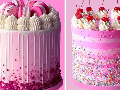 10 Easy Cake Decorating Tutorials for Everyone | Perfect Colorful Cake Compilation