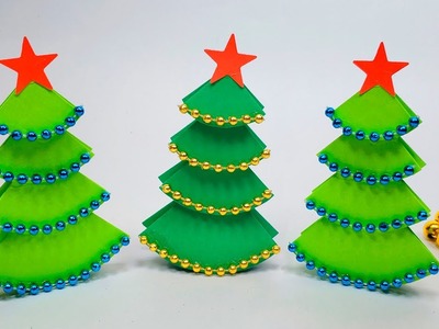 ???? 3D Paper Christmas Tree | DIY Paper Crafts for Christmas