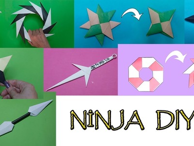 7 Ninja paper weapons