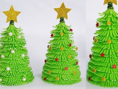 Amazing Paper Christmas Tree????How to Make a 3D Christmas Tree????Xmas Crafts Tutorial